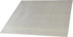 Value Collection - 33 Gage, 0.012 Inch Wire Diameter, 30 x 30 Mesh per Linear Inch, Stainless Steel, Wire Cloth - 0.021 Inch Opening Width, 12 Inch Wide x 12 Inch Stock Length - Apex Tool & Supply