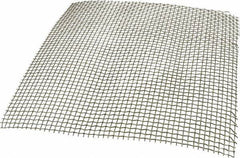 Value Collection - 18 Gage, 0.047 Inch Wire Diameter, 4 x 4 Mesh per Linear Inch, Stainless Steel, Wire Cloth - 0.203 Inch Opening Width, 12 Inch Wide x 12 Inch Stock Length - Apex Tool & Supply