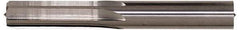 Hertel - 0.31" Solid Carbide 6 Flute Chucking Reamer - Straight Flute, 0.31" Straight Shank, 1-1/8" Flute Length, 3-1/4" OAL - Apex Tool & Supply