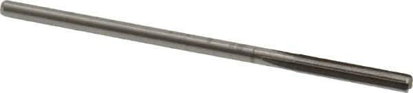 Hertel - 2.5mm Solid Carbide 4 Flute Chucking Reamer - Straight Flute, Straight Shank, 5/8" Flute Length, 2-1/4" OAL - Apex Tool & Supply