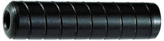 Holo-Krome - 5/16" Diam x 2" Pin Length 4000 Alloy Steel Pull Out Dowel Pin - Black Luster Finish, C 47-58 & C 60 (Surface) Hardness, 1 Beveled & 1 Threaded End - Apex Tool & Supply
