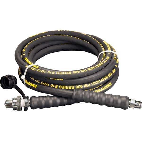 Enerpac - Hydraulic Pump Hose Inside Diameter (Inch): 0.375 Hose Length (Feet): 20.00 - Apex Tool & Supply