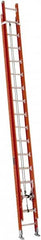 Louisville - 32' High, Type IA Rating, Fiberglass Industrial Extension Ladder - Apex Tool & Supply