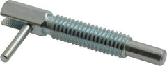 Gibraltar - 3/8-16, 1.18" Thread Length, 1/4" Plunger Diam, 0.75 Lb Init to 3.75 Lb Final End Force, Steel Locking L Handle Plunger - 2" Body Length, 1.31" Length Under Head, 0.56" Plunger Projection - Apex Tool & Supply