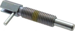 Gibraltar - 5/8-11, 1.82" Thread Length, 0.38" Plunger Diam, 1 Lb Init to 5 Lb Final End Force, Steel Locking L Handle Plunger - 3.05" Body Length, 2" Length Under Head, Locking Element, 1" Plunger Projection - Apex Tool & Supply