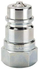 Parker - 1-1/16-12 SAE Steel Hydraulic Hose O-Ring Boss Nipple & Female Fitting - 4,000 psi - Apex Tool & Supply