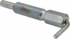 Gibraltar - 5/8-11, 1.82" Thread Length, 0.38" Plunger Diam, 1 Lb Init to 5 Lb Final End Force, Steel L Handle Plunger - 3.05" Body Length, 2" Length Under Head, Locking Element, 1" Plunger Projection - Apex Tool & Supply