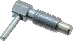 Gibraltar - 3/8-16, 0.62" Thread Length, 1/4" Plunger Diam, 0.25 Lb Init to 1.25 Lb Final End Force, Steel Locking L Handle Plunger - 1.13" Body Length, 3/4" Length Under Head, 0.3" Plunger Projection - Apex Tool & Supply