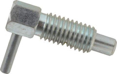 Gibraltar - 1/2-13, 0.85" Thread Length, 0.31" Plunger Diam, 0.5 Lb Init to 2 Lb Final End Force, Steel Locking L Handle Plunger - 1-1/2" Body Length, 1" Length Under Head, Locking Element, 0.4" Plunger Projection - Apex Tool & Supply
