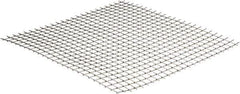 Value Collection - 16 Gage, 0.063 Inch Wire Diameter, 2 x 2 Mesh per Linear Inch, Stainless Steel, Welded Fabric Wire Cloth - 0.437 Inch Opening Width, 12 Inch Wide x 12 Inch Stock Length - Apex Tool & Supply