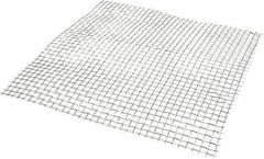 Value Collection - 18 Gage, 0.047 Inch Wire Diameter, 3 x 3 Mesh per Linear Inch, Stainless Steel, Welded Fabric Wire Cloth - 0.287 Inch Opening Width, 12 Inch Wide x 12 Inch Stock Length - Apex Tool & Supply