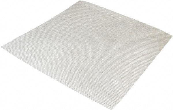 Value Collection - 26 Gage, 0.018 Inch Wire Diameter, 12 x 12 Mesh per Linear Inch, Stainless Steel, Milling Grade Wire Cloth - 0.0653 Inch Opening Width, 12 Inch Wide x 12 Inch Stock Length - Apex Tool & Supply