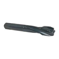 OSG - 5/8-11 UNC 4 Flute 3B Modified Bottoming Spiral Flute Tap - Powdered Metal, Oxide Finish, 3-13/16" OAL, Right Hand Flute, Right Hand Thread, H3, Series 313 - Apex Tool & Supply
