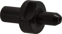 Gibraltar - 0.2495" Nose Diam, 7/16" Nose Length, 5/8" Collar Diam, Slip Fit Round Straight Locating Pin - Low Carbon Steel, 5/16" Tail Diam, 1-3/16" OAL, +0.0000" Tolerance - Apex Tool & Supply