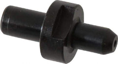 Gibraltar - 0.2808" Nose Diam, 7/16" Nose Length, 5/8" Collar Diam, Slip Fit Round Straight Locating Pin - Low Carbon Steel, 5/16" Tail Diam, 1-3/16" OAL, +0.0000" Tolerance - Apex Tool & Supply