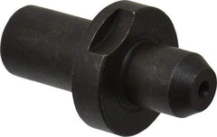 Gibraltar - 0.4365" Nose Diam, 1/2" Nose Length, 7/8" Collar Diam, Slip Fit Round Straight Locating Pin - Low Carbon Steel, 1/2" Tail Diam, 1-1/2" OAL, +0.0000" Tolerance - Apex Tool & Supply