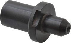 Gibraltar - 0.498" Nose Diam, 11/16" Nose Length, 1-1/8" Collar Diam, Slip Fit Round Straight Locating Pin - Low Carbon Steel, 3/4" Tail Diam, 1-15/16" OAL, +0.0000" Tolerance - Apex Tool & Supply