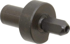 Gibraltar - 0.2339" Nose Diam, 7/16" Nose Length, 5/8" Collar Diam, Slip Fit Diamond Straight Locating Pin - Low Carbon Steel, 5/16" Tail Diam, 1-3/16" OAL, Relieved, +0.0000" Tolerance - Apex Tool & Supply