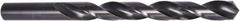 DORMER - 10.5mm 118° High Speed Steel Jobber Drill - Oxide Finish, Right Hand Cut, Spiral Flute, Straight Shank, 133mm OAL - Apex Tool & Supply