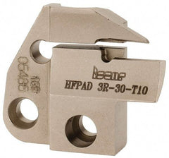 Iscar - 3mm Groove Width, 10mm Max Depth of Cut, Right Hand Cut, HFPAD Indexable Grooving Blade - GRIP, HGN-C, HGN-J, HGN-UT, HGPL Insert Style, Series Modular Grip - Apex Tool & Supply