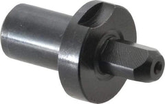 Gibraltar - 0.374" Nose Diam, 1/2" Nose Length, 7/8" Collar Diam, Slip Fit Diamond Straight Locating Pin - Low Carbon Steel, 1/2" Tail Diam, 1-1/2" OAL, Relieved, +0.0000" Tolerance - Apex Tool & Supply