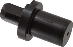 Gibraltar - 0.623" Nose Diam, 11/16" Nose Length, 1-1/8" Collar Diam, Slip Fit Diamond Straight Locating Pin - Low Carbon Steel, 3/4" Tail Diam, 1-15/16" OAL, Relieved, +0.0000" Tolerance - Apex Tool & Supply