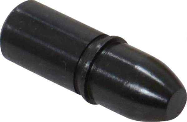 Gibraltar - 0.3124" Nose Diam, 0.157" Nose Length, 0.344" Collar Diam, Bullet Straight Locating Pin - Steel, 0.3141" Tail Diam, 1/2" Tail Length, 0.939" OAL, +0.0000" Tolerance - Apex Tool & Supply