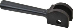 Gibraltar - 3/8" Hole Diam, 5" Hole Ctr to Lever End, 1-1/8" Overall Width, Heat Treated Steel, Double Cam, Clamp Cam Lever - 7/64" Travel, 15/16" Hole Ctr to Cam End Radius, 1/2" Space Between Cams - Apex Tool & Supply