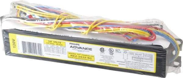 Philips Advance - 2 Lamp, 120 Volt, 0.32 to 0.57 Amp, 0 to 39 Watt, Programmed Start, Electronic, Dimmable Fluorescent Ballast - 1.00/0.05, 1.05/0.05 Ballast Factor, T8, T8/U Lamp - Apex Tool & Supply