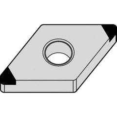 Kennametal - DNGA432 S0420 Grade KB1345 PCBN Turning Insert - Uncoated, 55° Diamond, 1/2" Inscr Circle, 3/16" Thick, 1/32" Corner Radius - Apex Tool & Supply