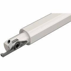 Iscar - MIFHR, Internal, Right Hand, 12.5mm Max Depth of Cut, Indexable Grooving Tool Holder - MI.R Insert Compatibility, 12mm Shank Width, 102.5mm OAL, Through Coolant - Apex Tool & Supply