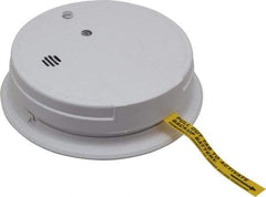 Kidde - 5.6 Inch Diameter, AC Wire In 120 Volt Smoke Alarm - 85 dB Decibel Rating, 9V Battery Included, Tamper Resistant, Interconnectable - Apex Tool & Supply