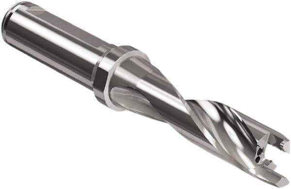 Seco - 17 to 17.99mm Diam, 3xD, 54mm Max Depth, 20mm Shank Diam, 65.6mm Flute, 132.6mm OAL, Replaceable Tip Drill - SD403 Toolholder, Series Crownloc Plus - Apex Tool & Supply