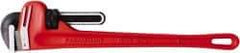 Paramount - 24" Cast Iron Straight Pipe Wrench - 3" Pipe Capacity - Apex Tool & Supply