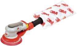 3M - 10,000 OPM, 17 CFM Air Consumption, 90 psi Air Pressure, Palm Air Orbital Sander - Round Pad, - Apex Tool & Supply