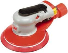 3M - 12,000 OPM, 17 CFM Air Consumption, 90 psi Air Pressure, Palm Air Orbital Sander - Round Pad, - Apex Tool & Supply