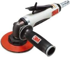 3M - 4 to 5" Disc, 12,000 RPM, Pneumatic Handheld Disc Sander - 3/8 NPT Inlet, 1 hp, 90 psi - Apex Tool & Supply