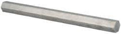 Value Collection - 1-1/2 Inch Width Across Flats x 72 Inch Long, Aluminum Hexagon Bar - Alloy 2024 - Apex Tool & Supply