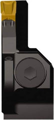 Seco - CFO, External, Left Hand, 1.18" Max Depth of Cut, 5mm Min Groove Width, Indexable Grooving Tool Holder - LC.. 1605.. Insert Compatibility, 1" Shank Height, 1" Shank Width, 6" OAL - Apex Tool & Supply