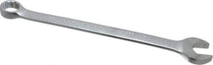 Proto - 7/8" 12 Point Offset Combination Wrench - 15° Offset Angle, 12-1/2" OAL, Steel, Satin Finish - Apex Tool & Supply