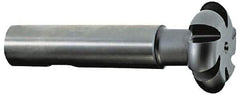 Value Collection - 5/32" Radius, 5/16" Circle Diam, 1-5/16" Cutter Diam, Shank Connection, Convex Radius Cutter - 3/4" Shank Diam, 3-1/2" OAL, High Speed Steel, Uncoated, 6 Teeth, Weldon Flat - Apex Tool & Supply