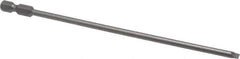 Wera - 5/32" Slotted Screwdriver Bit - 1/4" Hex Drive, 6" OAL - Apex Tool & Supply