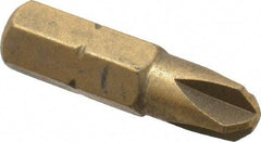 Wera - #8 Torq-Set Bit - 1/4" Hex Drive, 1" OAL - Apex Tool & Supply