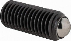 Gibraltar - 32mm OAL, Steel, Headless Rolling Ball End Clamping Screw - 6,744 Lb Max Load, 8.5mm Ball Diam - Apex Tool & Supply
