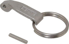 EVER-TITE Coupling Products - 1/2 - 3/4" Handle, Ring & Pin - Stainless Steel, Use with - Apex Tool & Supply
