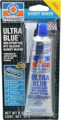Permatex - 3.35 oz Gasket Maker - -65 to 500°F, Blue, Comes in Tube - Apex Tool & Supply