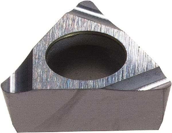 Big Kaiser - TP071615 Grade TAN18 Carbide Boring Insert - TiAlN Finish, 60° Triangle, 11° Relief Angle, 0.165" Inscr Circle, 0.098" Thick, 1/64" Corner Radius - Apex Tool & Supply