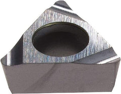 Big Kaiser - TP071615 Grade TAN18 Carbide Boring Insert - TiAlN Finish, 60° Triangle, 11° Relief Angle, 0.165" Inscr Circle, 0.098" Thick, 1/64" Corner Radius - Apex Tool & Supply