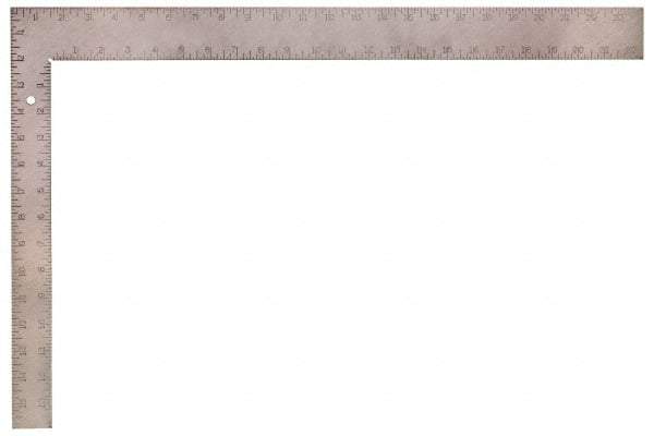 Empire Level - 24" Blade Length x 2" Blade Width, 16" Base Length x 1-1/2" Base Width Steel Square - 2 Inch Wide Blade, 1-1/2 Inch Wide Base - Apex Tool & Supply