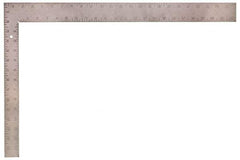 Empire Level - 24" Blade Length x 2" Blade Width, 16" Base Length x 1-1/2" Base Width Steel Square - 2 Inch Wide Blade, 1-1/2 Inch Wide Base - Apex Tool & Supply